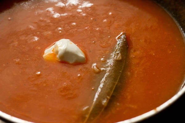 add cream to tomato soup