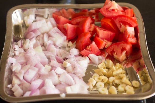 ingredients for aloo gobi