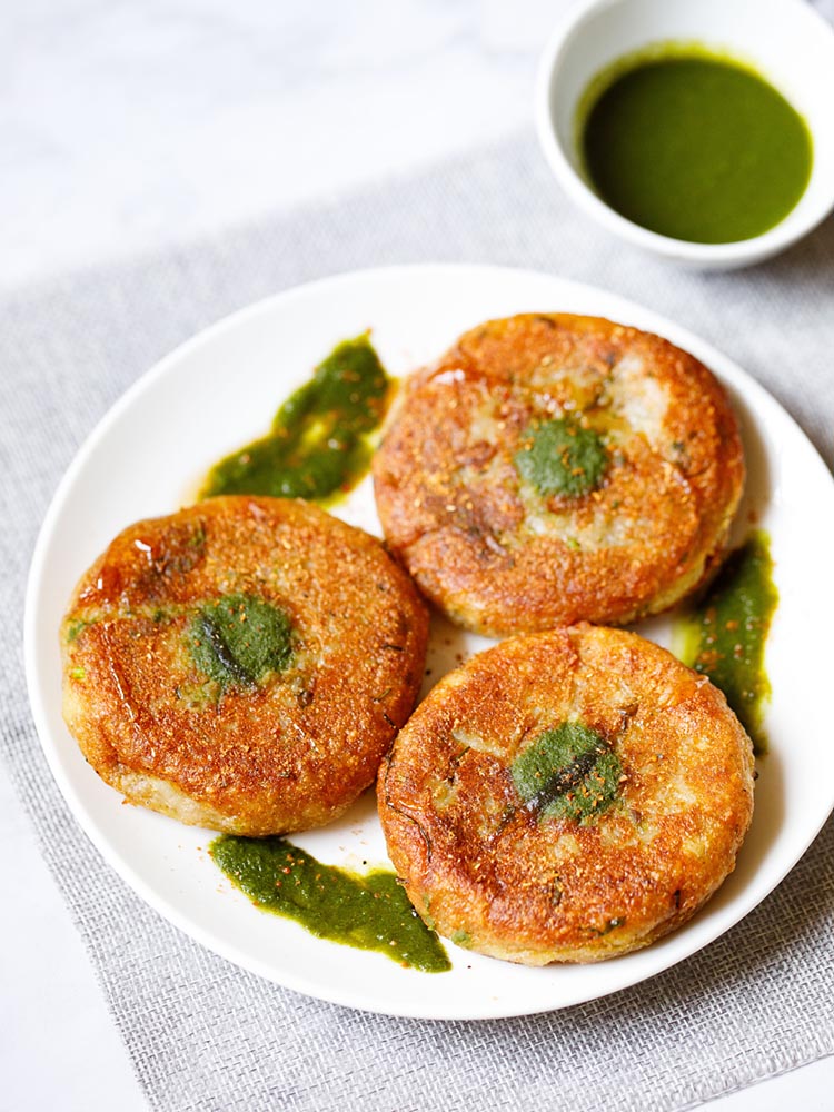 Aloo Tikki Crispy North Indian Style Tasty Aloo Tikki