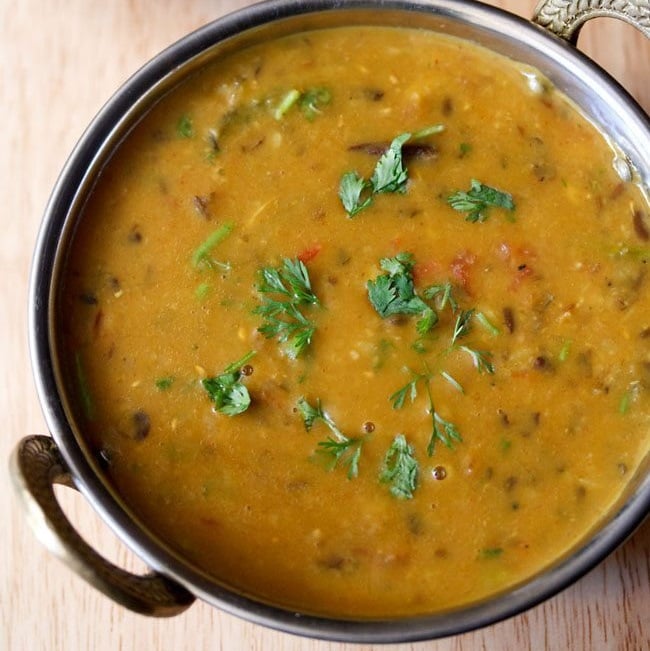 Dhaba Dal (Healthy and Made with Lentils) » Dassana's