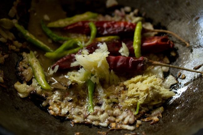 preparing dhaba style dal