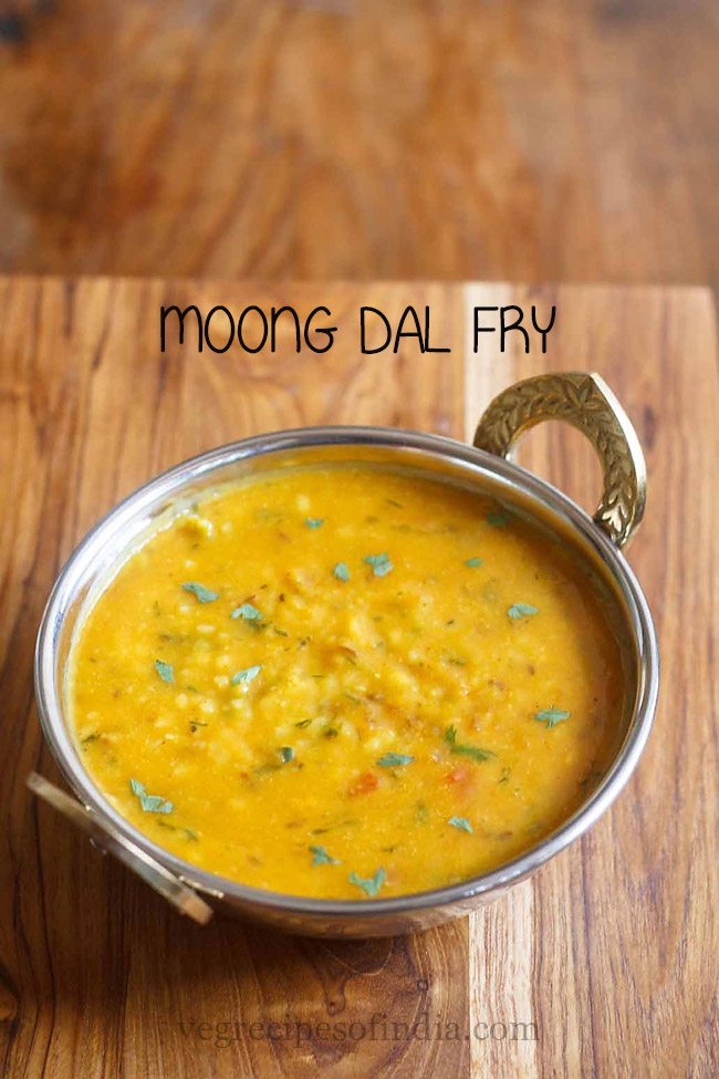 moong dal fry recipe, how to make moong dal fry