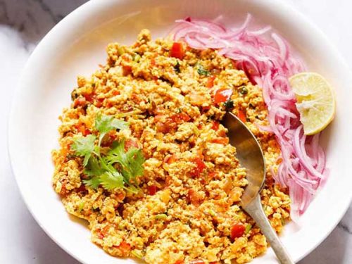 Paneer Bhurji Recipe (Punjabi Style)