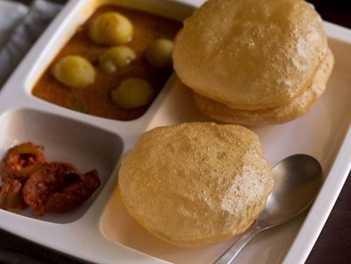 poori recipe or puri recipe