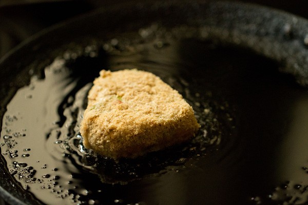 making veg cutlet recipe