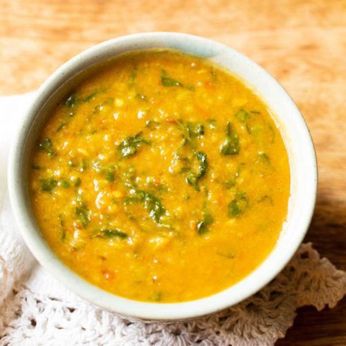 instant pot dal palak