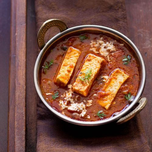 kadai paneer gravy