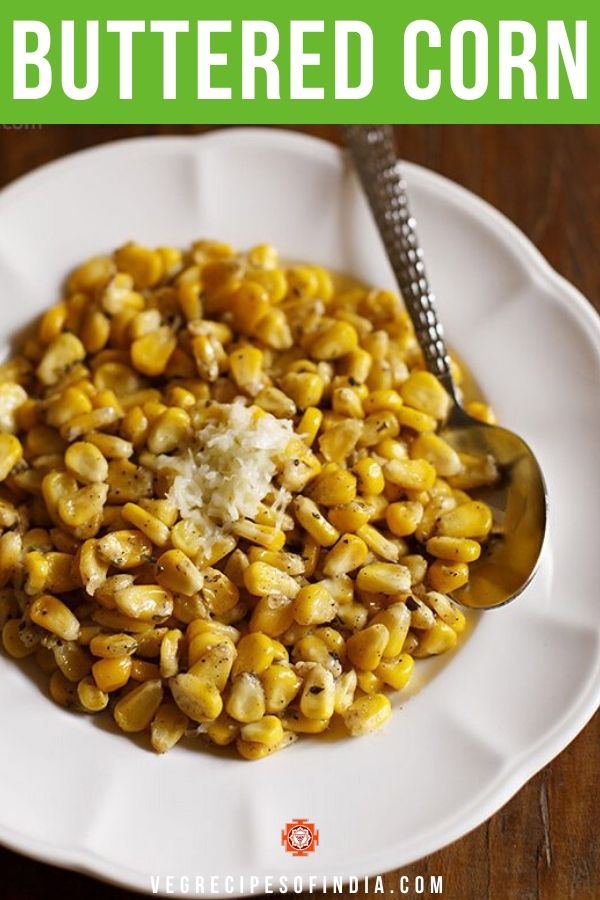 Buttered Corn How to make buttered sweet corn