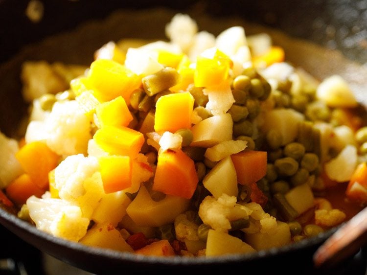 making pav bhaji recipe