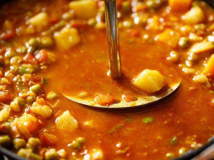 making pav bhaji recipe