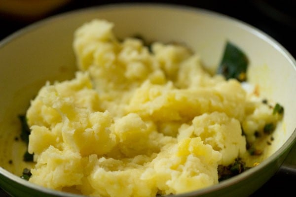 mashed potatoes added