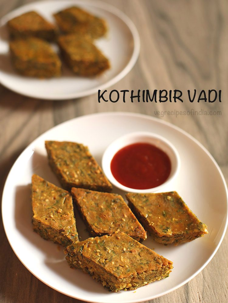 kothimbir vadi recipe