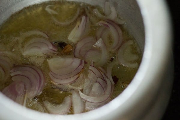 onions to make mint pulao recipe