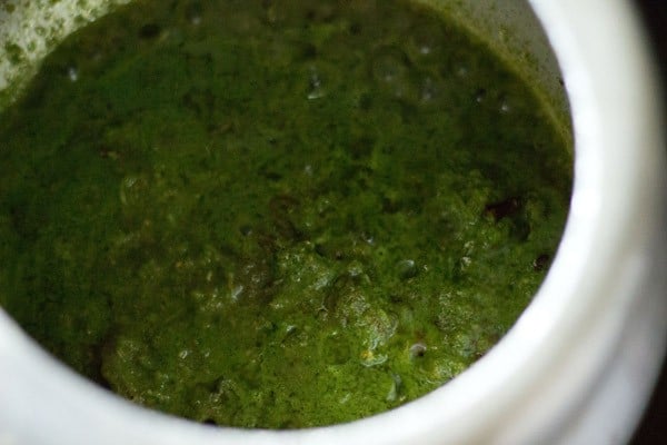 add mint paste to make mint pulao recipe