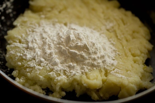 arrowroot flour added to mashed potatoes