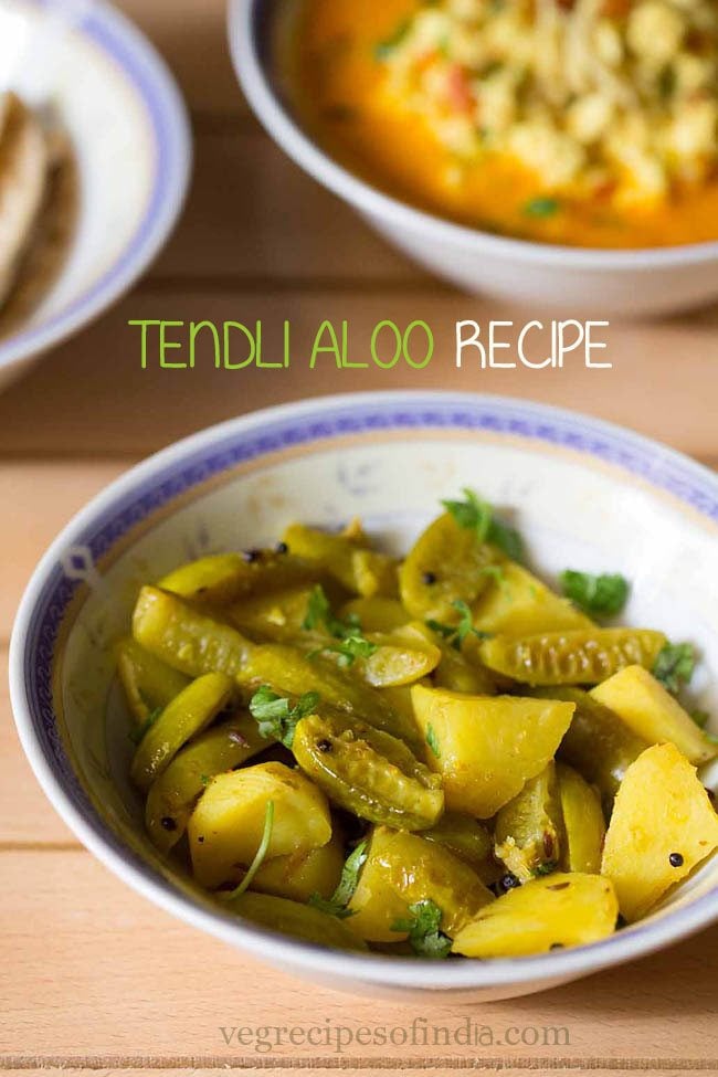 tendli aloo sabzi recipe