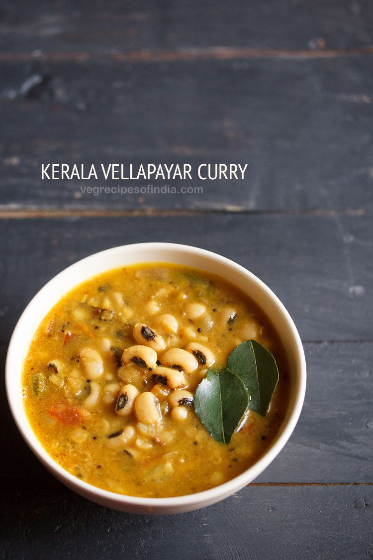 Kerala vellapayar curry recipe