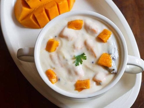 mango raita recipe