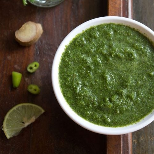 mint coriander chutney recipe