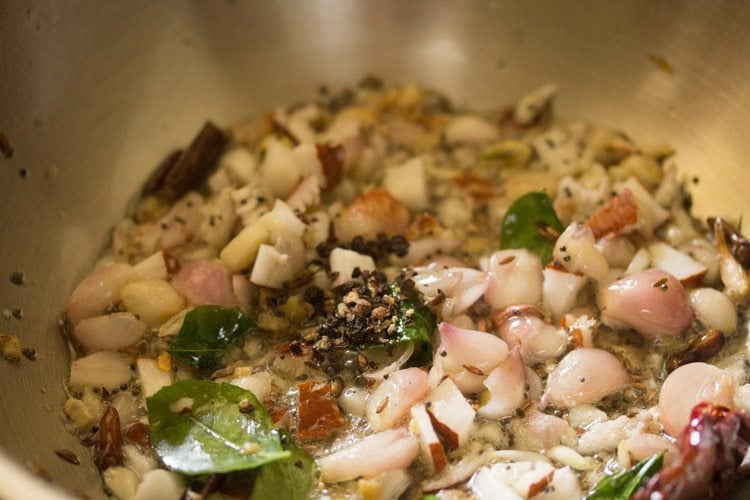 adding slightly crushed black pepper