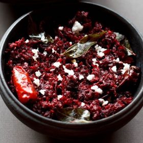 Beetroot Thoran Recipe