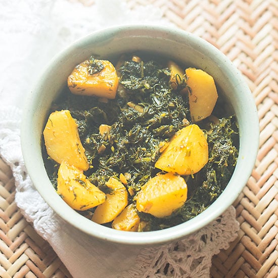 Dill Leaves Recipe (With Potatoes)