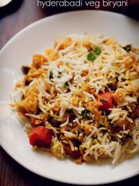 veg biryani recipe | vegetable biryani recipe | hyderabadi dum biryani