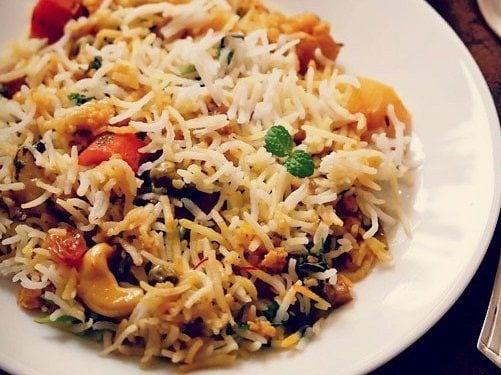 Hyderabadi veg biryani recipe