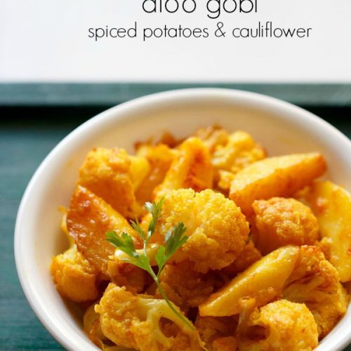 aloo gobi recipe, aloo gobi dry recipe, dry aloo gobi recipe
