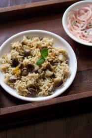 Mushroom Pulao (Indian Mushroom Pilaf)» Dassana's Veg Recipes