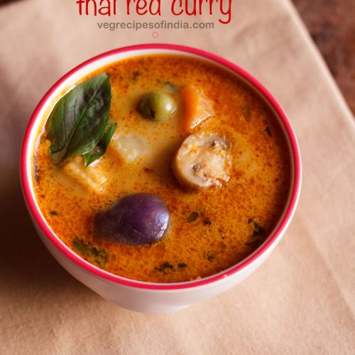 thai red curry recipe