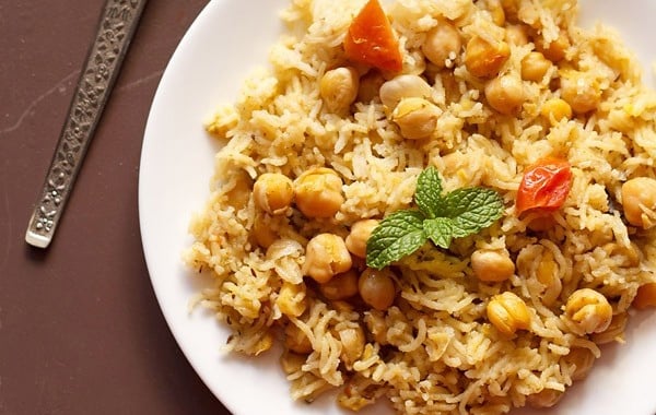 Chana Pulao (Indian Chickpea Rice)