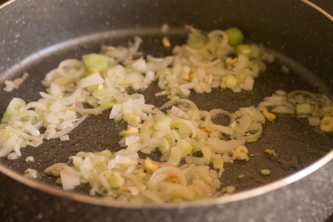 sauteed spring onions