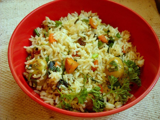 herb rice