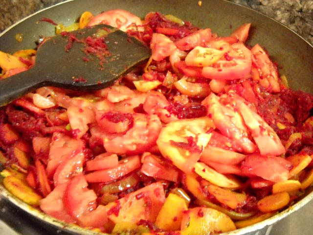 veggies to prepare borscht soup recipe