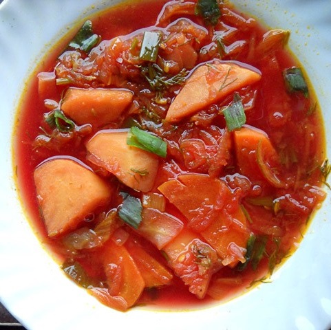 vegetarian borscht soup recipe
