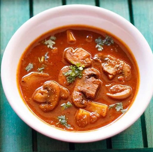 Vindaloo Recipe With Mushrooms