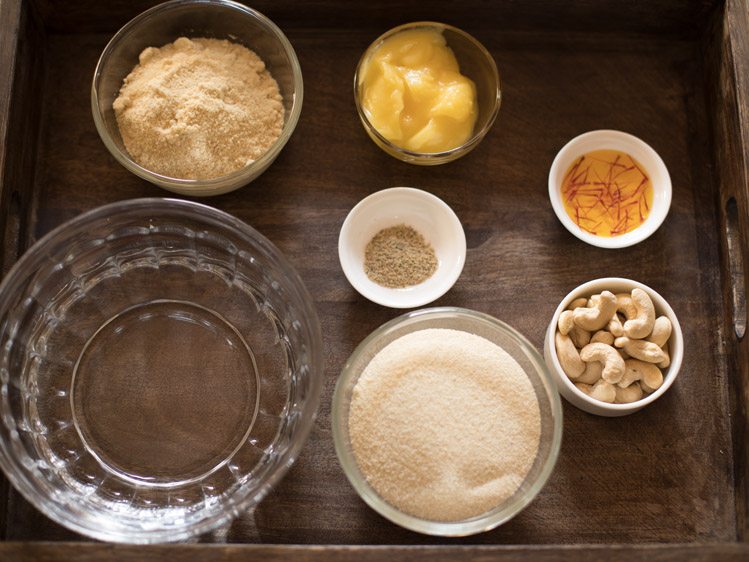 saffron sooji halwa recipe kesar suji ka halwa recipe kesari halwa