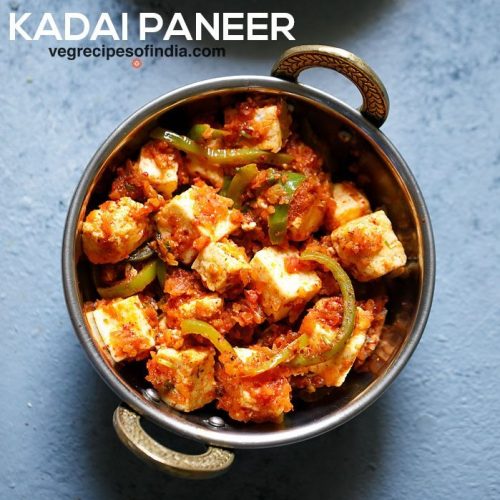 restaurant style kadai paneer recipe
