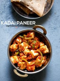 kadai paneer recipe, how to make kadai paneer (restaurant style)