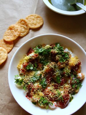 papdi chaat recipe | papri chaat recipe | how to make papdi chaat