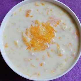 orange kheer recipe
