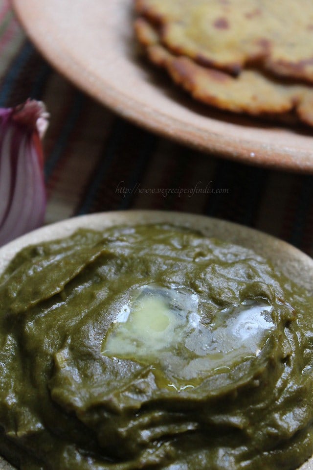 palak mooli saag