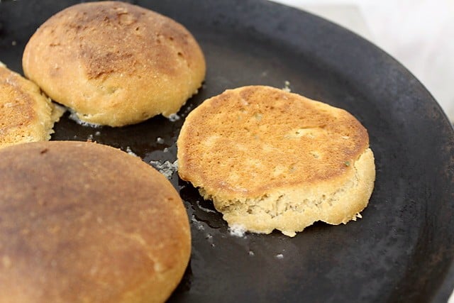 roasting buns for dabeli recipe. 