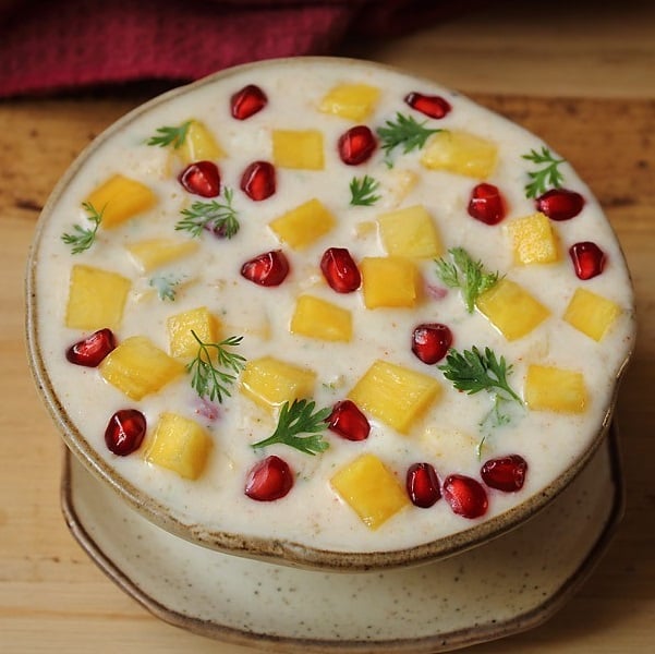 Pineapple Raita » Dassana's Veg Recipes