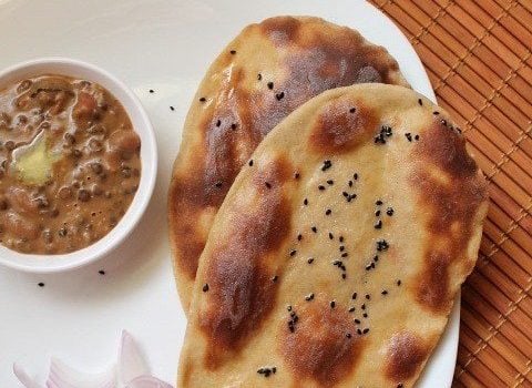 whole wheat naan recipe with yeast