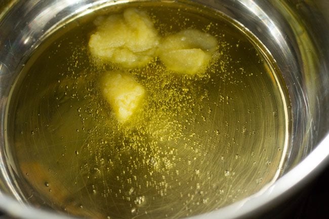 ghee in pot