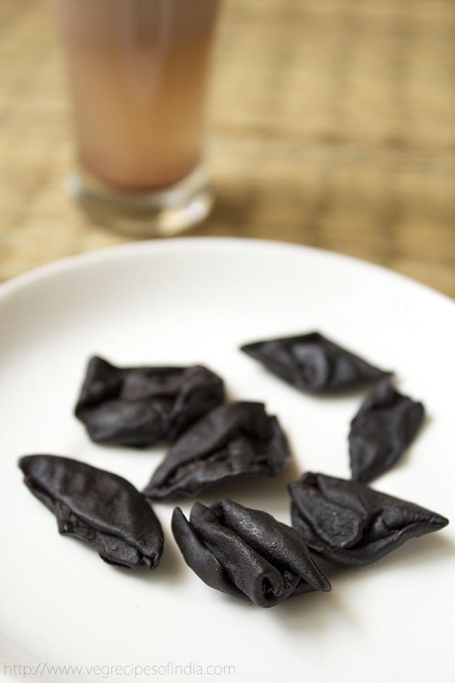 dried kokum on a plate 