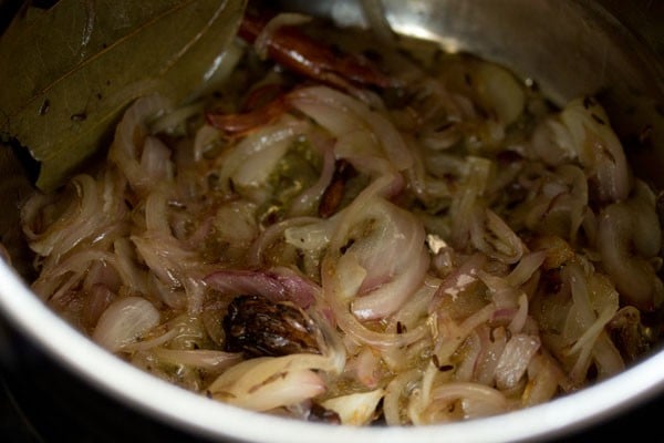 sauteing onions