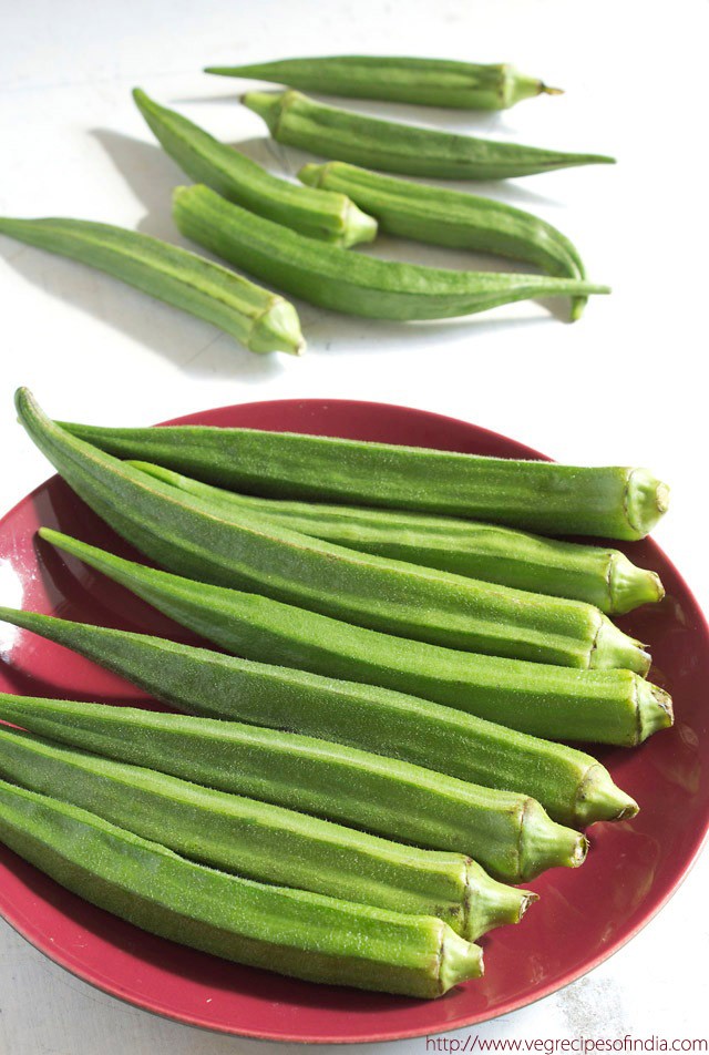 bharwa bhindi recipe, how to make bharwa bhindi stuffed bhindi recipe